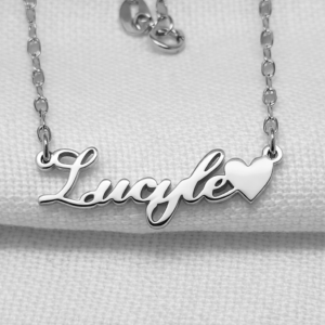 Colar de Nome Personalizado em Prata 925